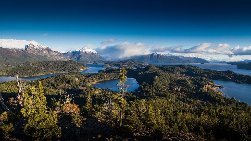 Vue sur le Nahuel Huapi